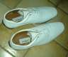 weisse Lederschuhe